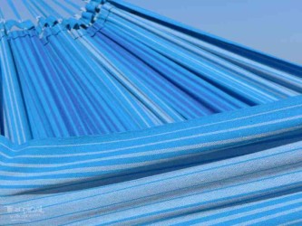 Fauteuil suspendu dégradé bleu