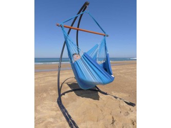 Fauteuil suspendu bleu