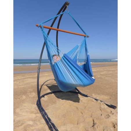 Fauteuil suspendu bleu