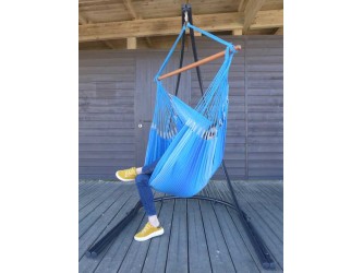 Fauteuil suspendu 3 bleu