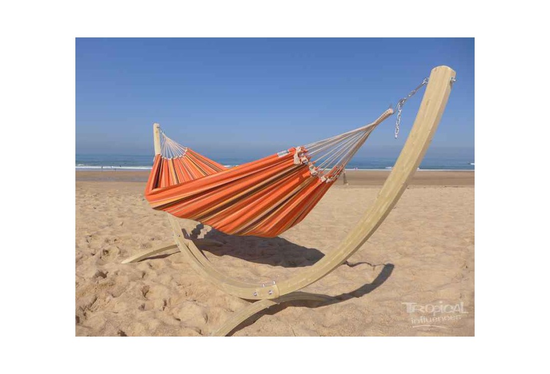 Hamac sur pied Orange