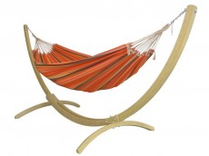 Hamac sur pied Orange marron