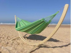 Hamac sur pied vert