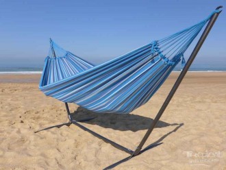 Hamac avec support bleu