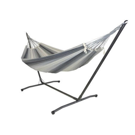 Hamac avec support  gris