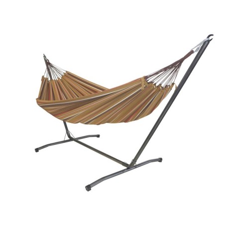 Hamac avec support couleur terre