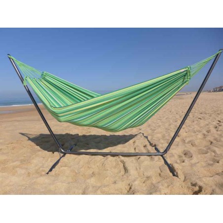 Hamac avec support XXL vert