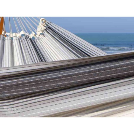Hamac avec support  gris XXL