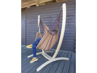 Chaise hamac brésil avec support