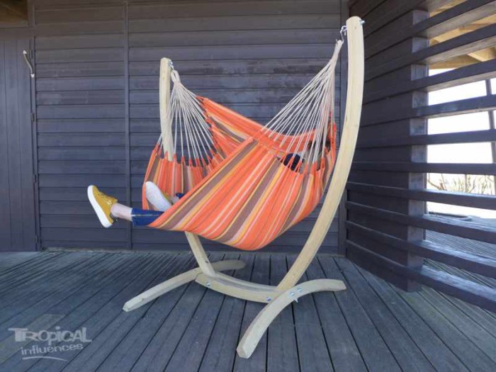 Chaise hamac avec support 