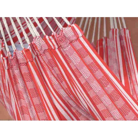 Chaise hamac CARIBENA poligono rouge