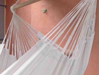 Chaise hamac XXL CARIBENA Ecru