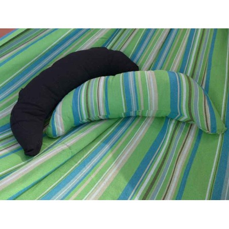 Coussin Media Luna Poligono Orange