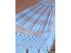 Hamac Perlé bleu ciel