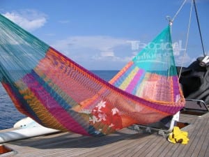 hamac sur un bateau