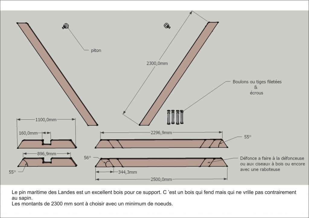 comment fabriquer un support de hamac soi-même