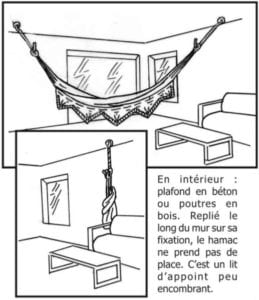 Hamac en intérieur