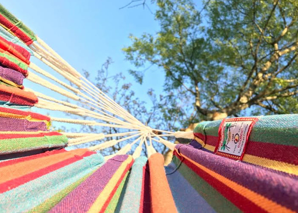 Le hamac en toile, ses points forts