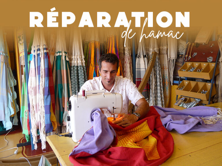 Réparation de hamac et siège suspendu