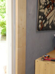 Fixer un hamac sur du placo avec une poutre en bois