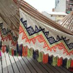 franges d'un hamac Wayuu (Colombie)