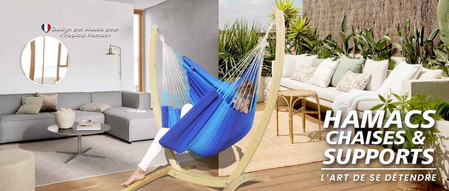 Hamac chaises avec support